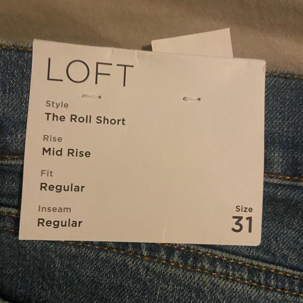 Loft Women's Denim Shorts - Picture 6 of 6